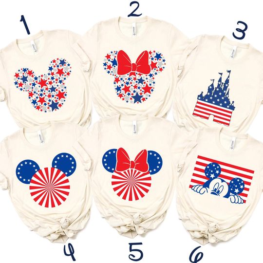 Discover Disney Patriotic Memorial Day Shirt, Disney USA Shirt, 4th July Shirt, Mickey USA Shirt, Disneyland Patriotic Tee, American Couple Tee