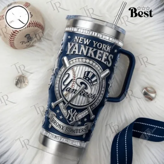 Discover Yankees Bronx Bombers 2026 40oz Tumbler