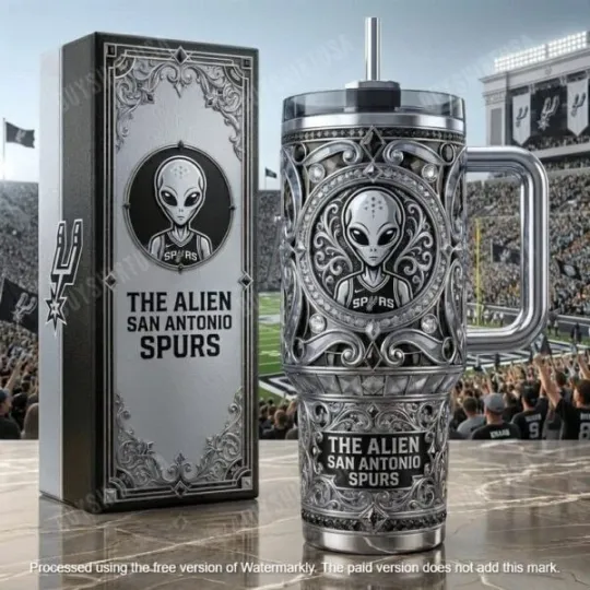 Discover The Alien San Antonio Spurs Champion 2026 Tumbler