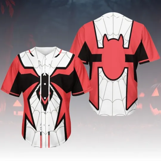 Miles Morales Spiderman Superhero Fan Gift Spider Verse Baseball Jersey Shirt