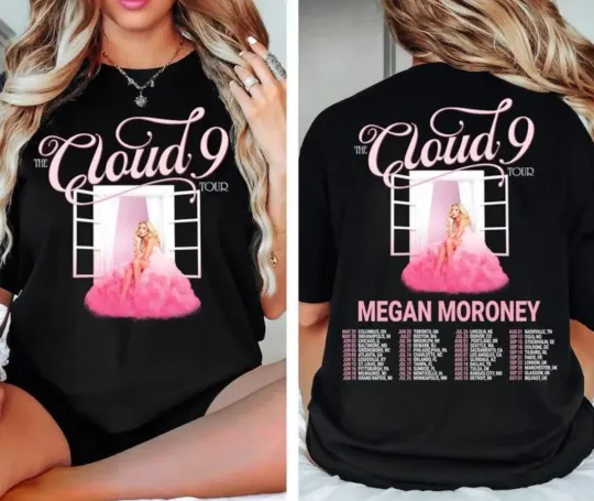 Discover Magen Moroney Cloud #9 Tour Shirt, Country Concert Tee, Magen Moroney Tour 2026