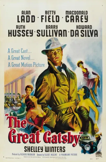 Discover The Great Gatsby Alan Ladd Premium Matte Vertical Poster