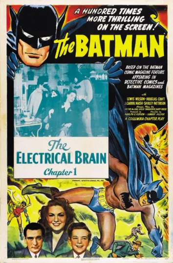 The Batman 1943 Movie Poster Print - Vertical Premium Matte Poster