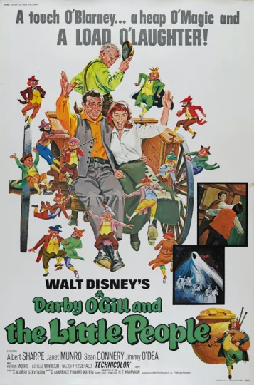 Discover Darby O'Gill and the Little People Movie Poster Sean Connery