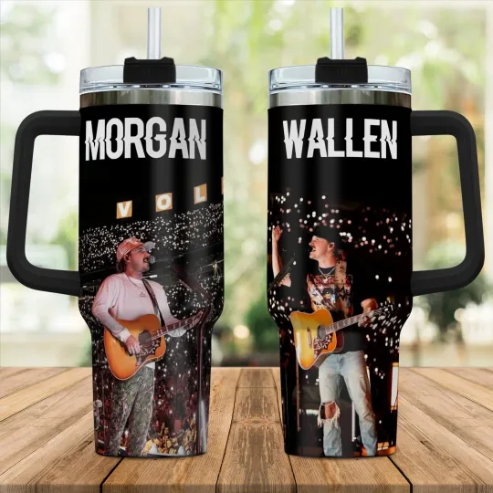 Wallen Western Music 40oz Tumbler  Gift For Fans