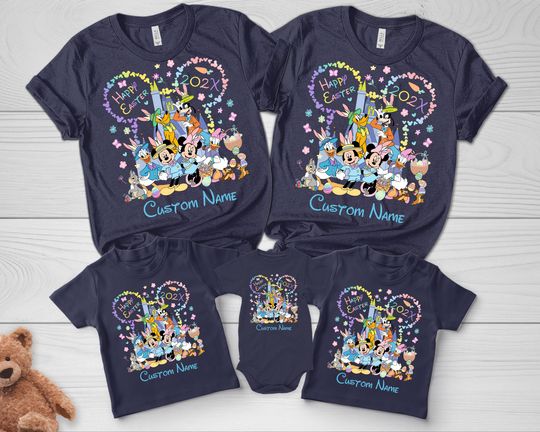 Discover Disney Easter Shirt 2026/Mickey and Friends Bunny Ears Shirts/Disney Easter Shirt/Easter Disneyland shirt,Disney Bunny Shirt OGZK68