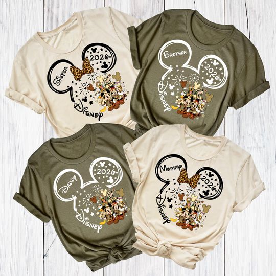 Discover Disney Animal Kingdom 2026 Shirt, Disney Safari Squad Family Shirts, Safari Name Trip 2026 Shirt, Disney Animal Kingdom Vacation Tees