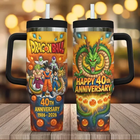 Dragon Ball 40th Anniversary 40oz  Tumbler