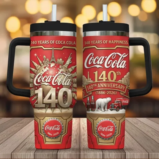 Discover Coca 140th Anniversary 2026 40oz Tumbler