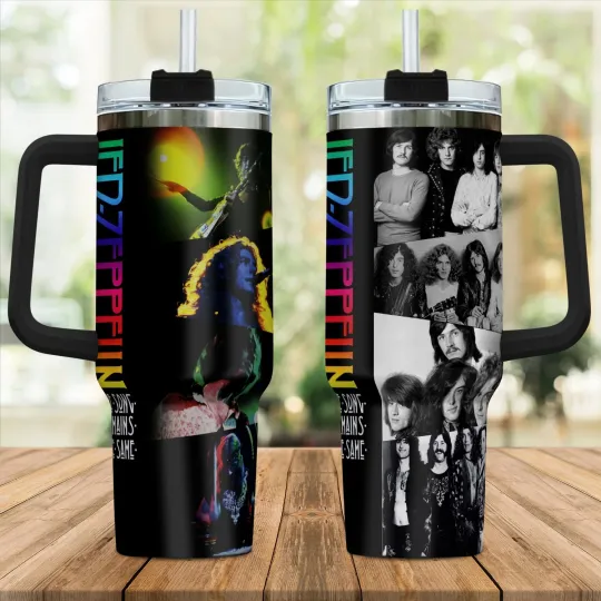 Discover LEDD ZPELIN THE SONG REMAINS THE SAME Gift For Fans 40oz Tumbler