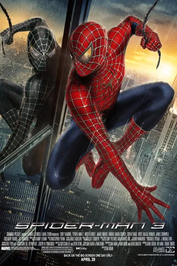 2007 Spider-Man 3 Movie Poster  Peter Parker Tobey Maguire Marvel Comics