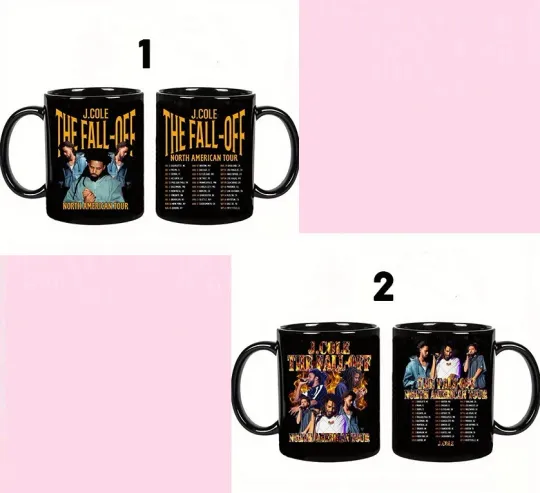 Discover J Cole The Fall-off Tour 2026 mug