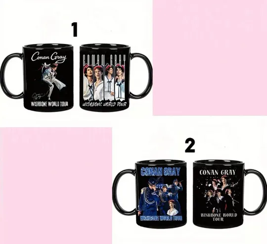 Conan Gray Wishbone World Tour 2026 mug
