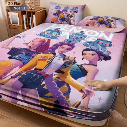 Discover K-Pop Girl Group Bedding Set | Christmas Gift for Family and Kpop Fans