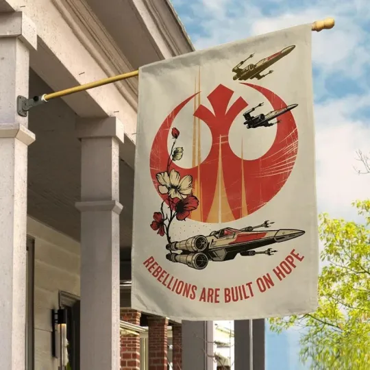 Discover Star Wars Rebellions Are Built On Hope Jedi Resistance Galaxy's Edge Flag
