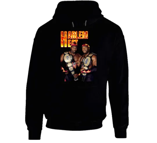 Discover Harlem Heat Wrestling Tag Team Champions Fan Hoodie
