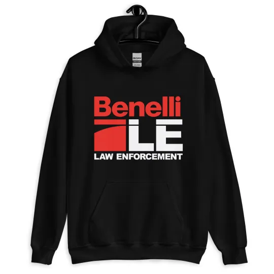 Discover USA Benelli Shotgun Law Enforcement Logo Unisex Hoodie