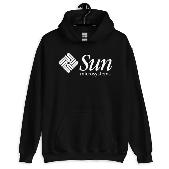 Discover Compute Sun Microsystems Logo Unisex Hoodie L