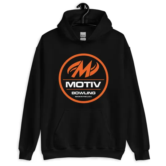 Discover American Motiv Bowling Logo Unisex Hoodie