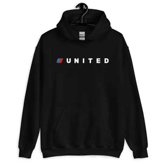 Discover United Airlines Logo Unisex Hoodie