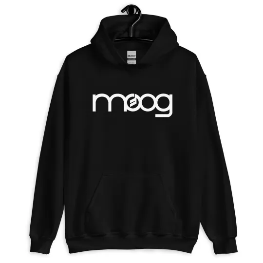 Discover New MOOG Synthesizer Logo Unisex Hoodie