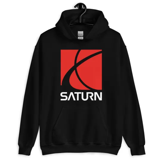Discover New Saturn Vintage Car Logo Unisex Heavy Blend Hoodie