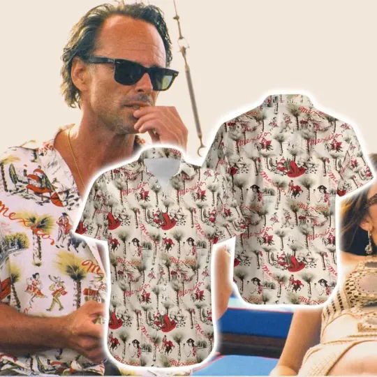 Discover The White Lotus Rick Hatchett Hawaiian Shirt, 80s Movies Button-Up