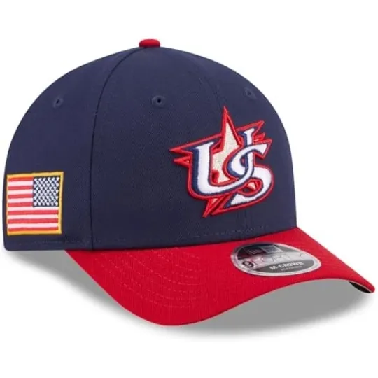 Discover Cap WBCC USA 2026 World Baseball Classic Snapback, Print Cap