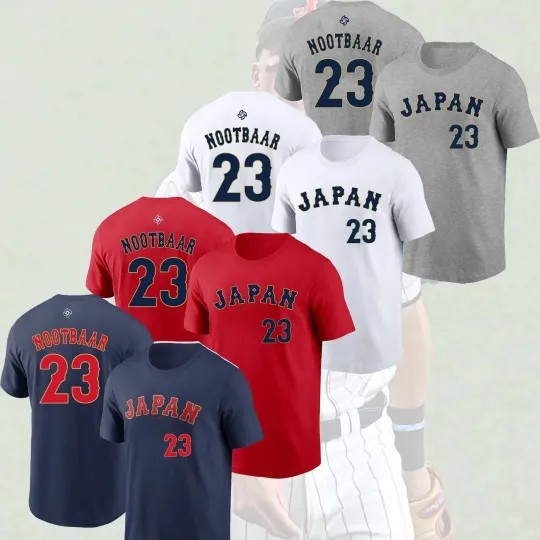 Discover Nootbaar #23 Japan Team 2026 Name & Number Players Gift Fans FASTSHIP