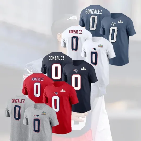 Discover Christian #0 Gonzalez Finals Champs Name and Number Gift New England Fan