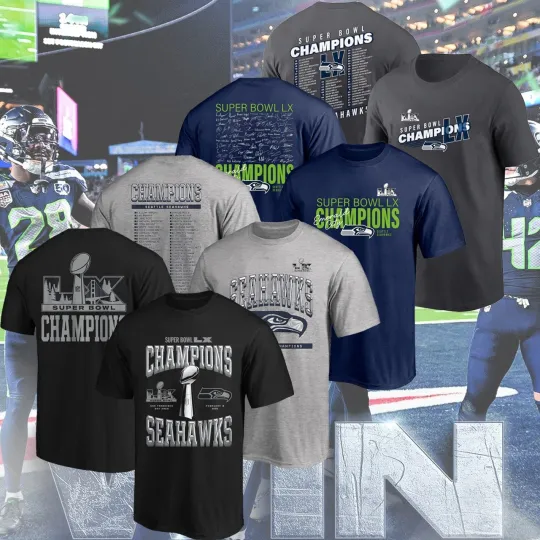 Discover SALE! Seattle Seahawk Finals Champs 2025 Rosters Gift, Reprints Shirt Fan Made