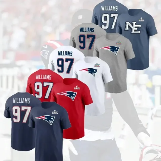 Discover Milton #97 Williams 2025 Champs Name & Number Gift For New England Fans