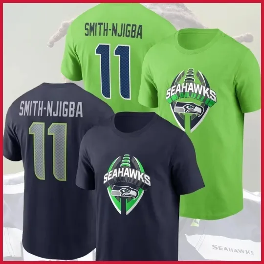 Discover Jaxon Smith #11Njigba Name & Number Player Gift For Seattle Fans