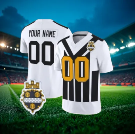 Discover Custom Steeler White Throwback Jersey