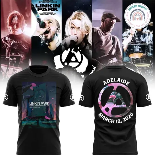 Linkin Park Tour 2026 Edition Unisex 3D T-Shirt