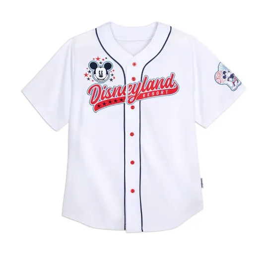 Discover 2025 Disneyland Resort Americana Baseball Jersey