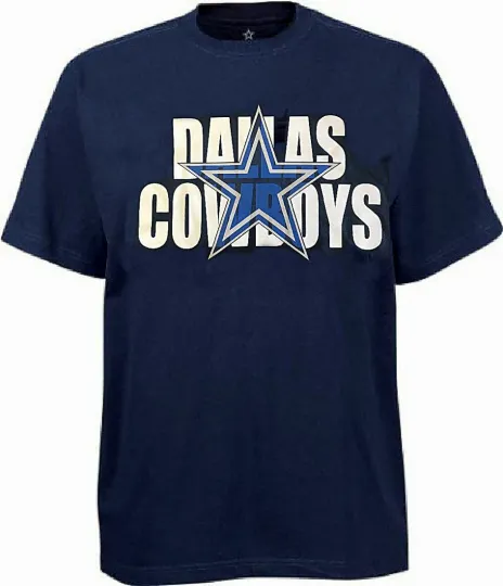Discover Dallas Cowboys Men's Blue Short Sleeve T-Shirt