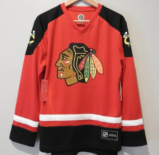 NHL Chicago Blackhawks Youth Large Hockey Jersey