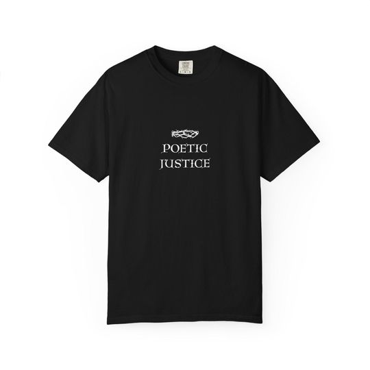 Discover Kendrick Lamar Poetic Justice Unisex T-shirt, Graphic Tee, Vintage Style Shirt, Soft Cotton Top, Quote Tee for Men and Women