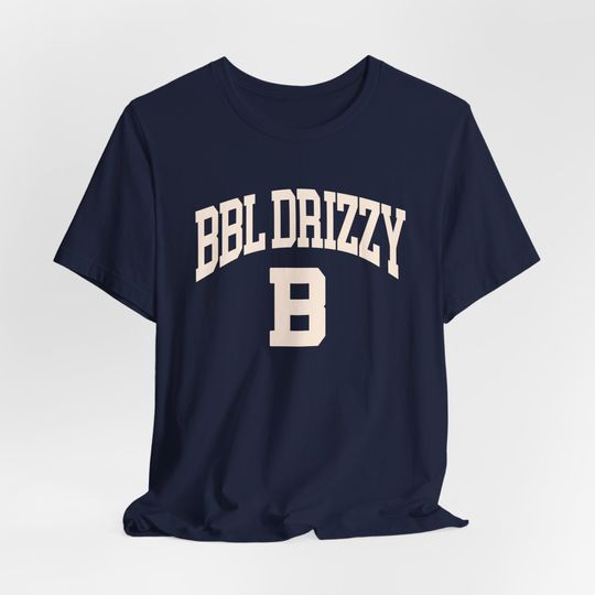 Discover BBL DRIZZY Unisex Jersey Tee Kendrick Lamar, Rap, HipHop, Black Culture, Funny