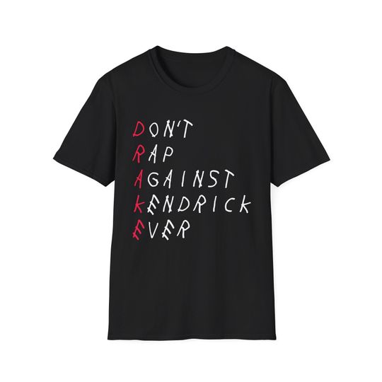 Discover Kendrick Lamar Tee  Don't Rap Against Kendrick