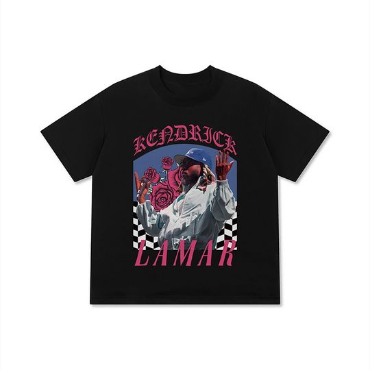 Discover Kendrick Lamar Graphic Tee, 90s Bootleg Rap Shirt, Retro Hip Hop Fan Gift