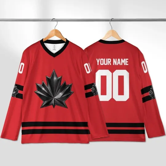 Discover Custom 2026 Canada Hockey AOP Gift– Personalization Canada Hockey Print Gift