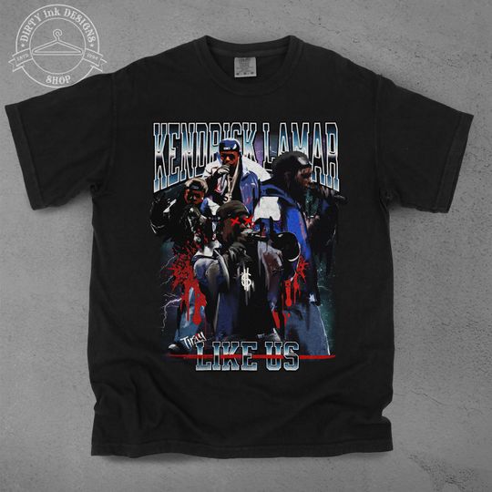 Discover Kendrick Lamar T-shirt Streetwear, 90s Retro  Tee, Urban Concert Graphic Shirt