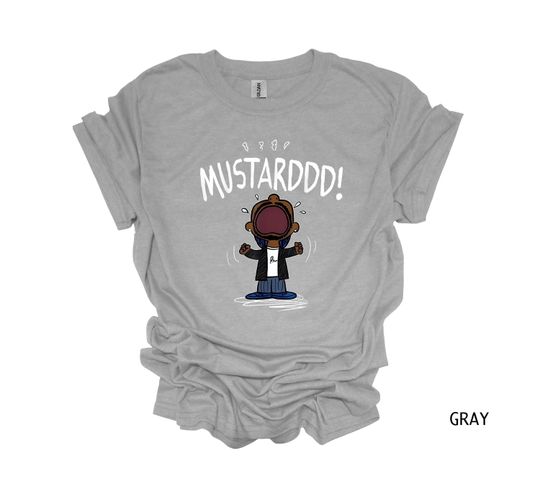 Discover Mustaaard Viral Shirt, Funny Kendrick Lamar Fan Tee