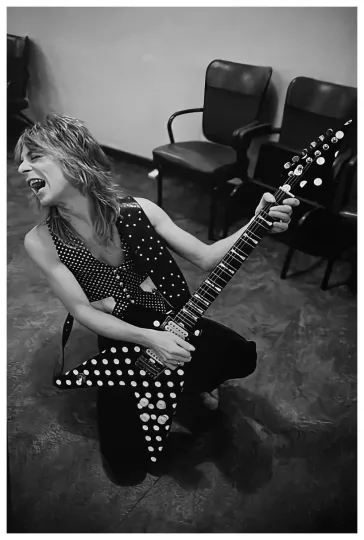 Randy Rhoads Poster Vertical Wall Art Print