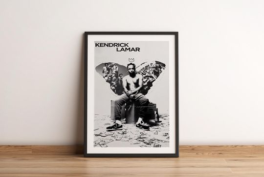 Discover Kendrick Lamar Poster Print | Kendrick Lamar Artist Poster | Music Poster | Album Cover Poster | Wall Decor | Music Gift