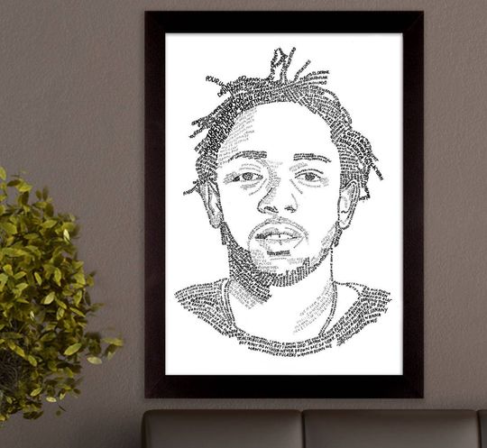 Discover Kendrick Lamar Lyric Poster