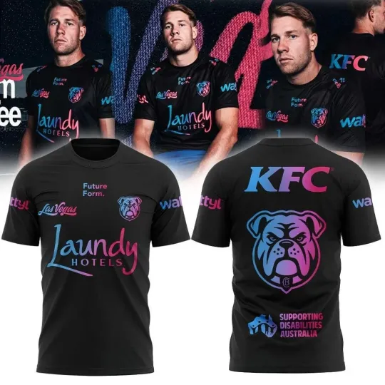 Discover Bulldogs Las Vegas Warm Up Tee 2026 T-Shirt