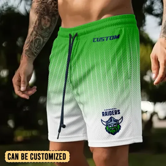 Discover Canberra Raiders Personalized Short Pants Gift For Fans